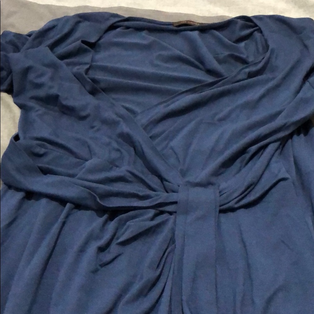 Blue dress